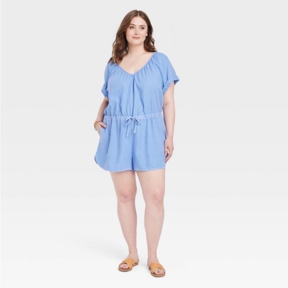 Women's Short Sleeve Romper - Universal
Thread™ Blue new 🆕 - Picture 3 of 8